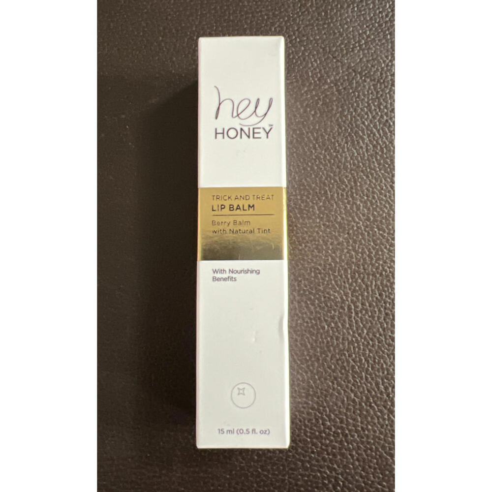 NIB Hey honey Trick And Treat Lip balm Berry Balm Retails - $23   #21